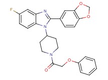 2-(1,3-benzodioxol-5-yl)-5-fluoro-1-[1-(phenoxyacetyl)-4-piperidinyl]-1H-benzimidazole