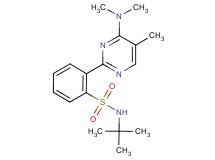 N-(tert-butyl)-2-[4-(dimethylamino)-5-methylpyrimidin-2-yl]benzenesulfonamide