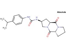 N-[(2S,5aR,10aS)-5,10-dioxooctahydro-1H,5H-dipyrrolo[1,2-a:1',2'-d]pyrazin-2-yl]-N'-(4-isopropylphenyl)urea