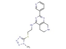 N-{2-[(1-methyl-1H-tetrazol-5-yl)thio]ethyl}-2-pyridin-3-yl-5,6,7,8-tetrahydropyrido[3,4-d]pyrimidin-4-amine