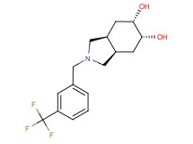 (3aR*,5R*,6S*,7aS*)-2-[3-(trifluoromethyl)benzyl]octahydro-1H-isoindole-5,6-diol
