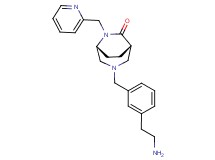 rel-(1S,5R)-3-[3-(2-aminoethyl)benzyl]-6-(2-pyridinylmethyl)-3,6-diazabicyclo[3.2.2]nonan-7-one dihydrochloride