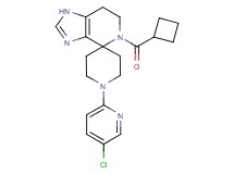 1'-(5-chloropyridin-2-yl)-5-(cyclobutylcarbonyl)-1,5,6,7-tetrahydrospiro[imidazo[4,5-c]pyridine-4,4'-piperidine]