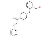 (2-{[4-(phenoxyacetyl)piperazin-1-yl]methyl}phenyl)methanol