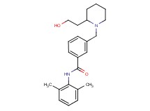 N-(2,6-dimethylphenyl)-3-{[2-(2-hydroxyethyl)piperidin-1-yl]methyl}benzamide