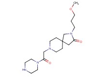 2-(3-methoxypropyl)-8-[2-oxo-2-(1-piperazinyl)ethyl]-2,8-diazaspiro[4.5]decan-3-one dihydrochloride