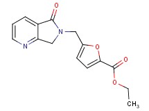 ethyl 5-[(5-oxo-5,7-dihydro-6H-pyrrolo[3,4-b]pyridin-6-yl)methyl]-2-furoate