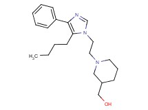 {1-[2-(5-butyl-4-phenyl-1H-imidazol-1-yl)ethyl]piperidin-3-yl}methanol