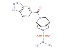 (1R*,5R*)-6-(1H-1,2,3-benzotriazol-5-ylcarbonyl)-N,N-dimethyl-3,6-diazabicyclo[3.2.2]nonane-3-sulfonamide