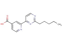 2-(2-pentylpyrimidin-4-yl)isonicotinic acid