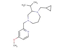 1-(cyclopropylmethyl)-2-isopropyl-4-[(4-methoxypyridin-2-yl)methyl]-1,4-diazepane