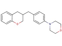 4-[4-(3,4-dihydro-2H-chromen-3-ylmethyl)phenyl]morpholine