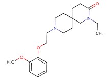 2-ethyl-9-[2-(2-methoxyphenoxy)ethyl]-2,9-diazaspiro[5.5]undecan-3-one