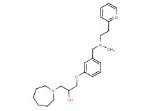 1-azepan-1-yl-3-(3-{[methyl(2-pyridin-2-ylethyl)amino]methyl}phenoxy)propan-2-ol