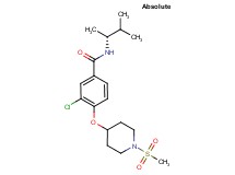 3-chloro-N-[(1R)-1,2-dimethylpropyl]-4-{[1-(methylsulfonyl)piperidin-4-yl]oxy}benzamide