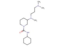 N-cyclohexyl-3-[[3-(dimethylamino)propyl](methyl)amino]-1-piperidinecarboxamide