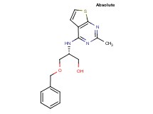 (2R)-3-(benzyloxy)-2-[(2-methylthieno[2,3-d]pyrimidin-4-yl)amino]propan-1-ol
