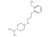 1-isopropyl-N-[3-(2-methoxyphenyl)propyl]piperidin-4-amine