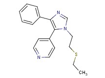 4-{1-[2-(ethylthio)ethyl]-4-phenyl-1H-imidazol-5-yl}pyridine