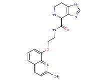 N-{2-[(2-methyl-8-quinolinyl)oxy]ethyl}-4,5,6,7-tetrahydro-1H-imidazo[4,5-c]pyridine-4-carboxamide dihydrochloride