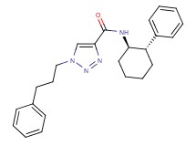 N-[(1R*,2S*)-2-phenylcyclohexyl]-1-(3-phenylpropyl)-1H-1,2,3-triazole-4-carboxamide