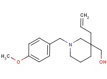 [3-allyl-1-(4-methoxybenzyl)-3-piperidinyl]methanol