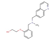 2-(2-{[methyl(quinolin-6-ylmethyl)amino]methyl}phenoxy)ethanol