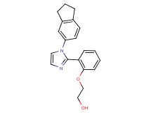 2-{2-[1-(2,3-dihydro-1H-inden-5-yl)-1H-imidazol-2-yl]phenoxy}ethanol