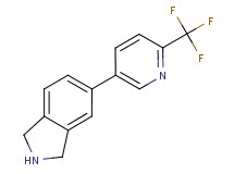 5-[6-(trifluoromethyl)-3-pyridinyl]isoindoline hydrochloride
