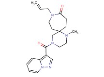 9-allyl-1-methyl-4-(pyrazolo[1,5-a]pyridin-3-ylcarbonyl)-1,4,9-triazaspiro[5.6]dodecan-10-one