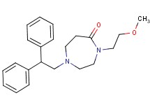 1-(2,2-diphenylethyl)-4-(2-methoxyethyl)-1,4-diazepan-5-one