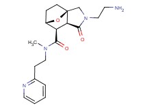 (1R*,5S*,6R*,7S*)-3-(2-aminoethyl)-N-methyl-4-oxo-N-(2-pyridin-2-ylethyl)-10-oxa-3-azatricyclo[5.2.1.0~1,5~]decane-6-carboxamide