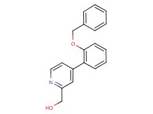 {4-[2-(benzyloxy)phenyl]pyridin-2-yl}methanol