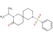 2-isopropyl-8-(phenylsulfonyl)-2,8-diazaspiro[5.5]undecan-3-one