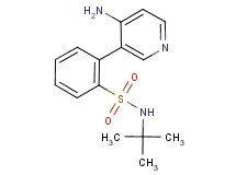 2-(4-aminopyridin-3-yl)-N-(tert-butyl)benzenesulfonamide