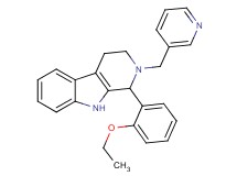 1-(2-ethoxyphenyl)-2-(3-pyridinylmethyl)-2,3,4,9-tetrahydro-1H-beta-carboline