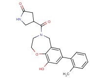 4-{[9-hydroxy-7-(2-methylphenyl)-2,3-dihydro-1,4-benzoxazepin-4(5H)-yl]carbonyl}pyrrolidin-2-one