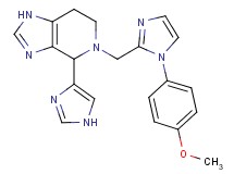 4-(1H-imidazol-4-yl)-5-{[1-(4-methoxyphenyl)-1H-imidazol-2-yl]methyl}-4,5,6,7-tetrahydro-1H-imidazo[4,5-c]pyridine