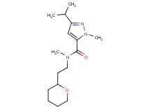 3-isopropyl-N,1-dimethyl-N-[2-(tetrahydro-2H-pyran-2-yl)ethyl]-1H-pyrazole-5-carboxamide