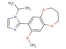 1-isopropyl-2-(8-methoxy-3,4-dihydro-2H-1,5-benzodioxepin-7-yl)-1H-imidazole