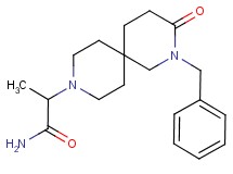 2-(2-benzyl-3-oxo-2,9-diazaspiro[5.5]undec-9-yl)propanamide