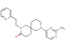 8-(2-methylpyrimidin-4-yl)-2-(2-pyridin-2-ylethyl)-2,8-diazaspiro[5.5]undecan-3-one