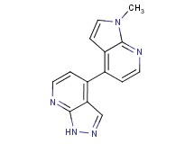 4-(1-methyl-1H-pyrrolo[2,3-b]pyridin-4-yl)-1H-pyrazolo[3,4-b]pyridine