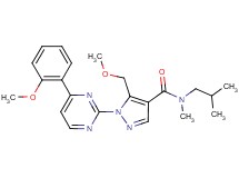 N-isobutyl-5-(methoxymethyl)-1-[4-(2-methoxyphenyl)-2-pyrimidinyl]-N-methyl-1H-pyrazole-4-carboxamide