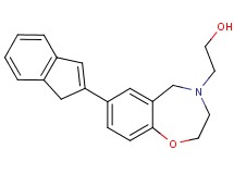 2-[7-(1H-inden-2-yl)-2,3-dihydro-1,4-benzoxazepin-4(5H)-yl]ethanol