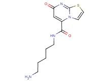 N-(5-aminopentyl)-7-oxo-7H-[1,3]thiazolo[3,2-a]pyrimidine-5-carboxamide