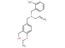 (5-{[allyl(2-methylbenzyl)amino]methyl}-2-ethoxyphenyl)methanol