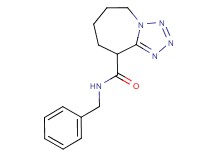 N-benzyl-6,7,8,9-tetrahydro-5H-tetrazolo[1,5-a]azepine-9-carboxamide