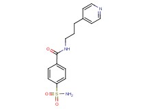 4-(aminosulfonyl)-N-(3-pyridin-4-ylpropyl)benzamide