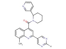 8-methyl-4-[(2-pyridin-3-ylpiperidin-1-yl)carbonyl]-2-pyrimidin-5-ylquinoline